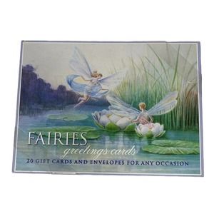 Peony Press Fairies Blank Greeting Cards/Envelopes